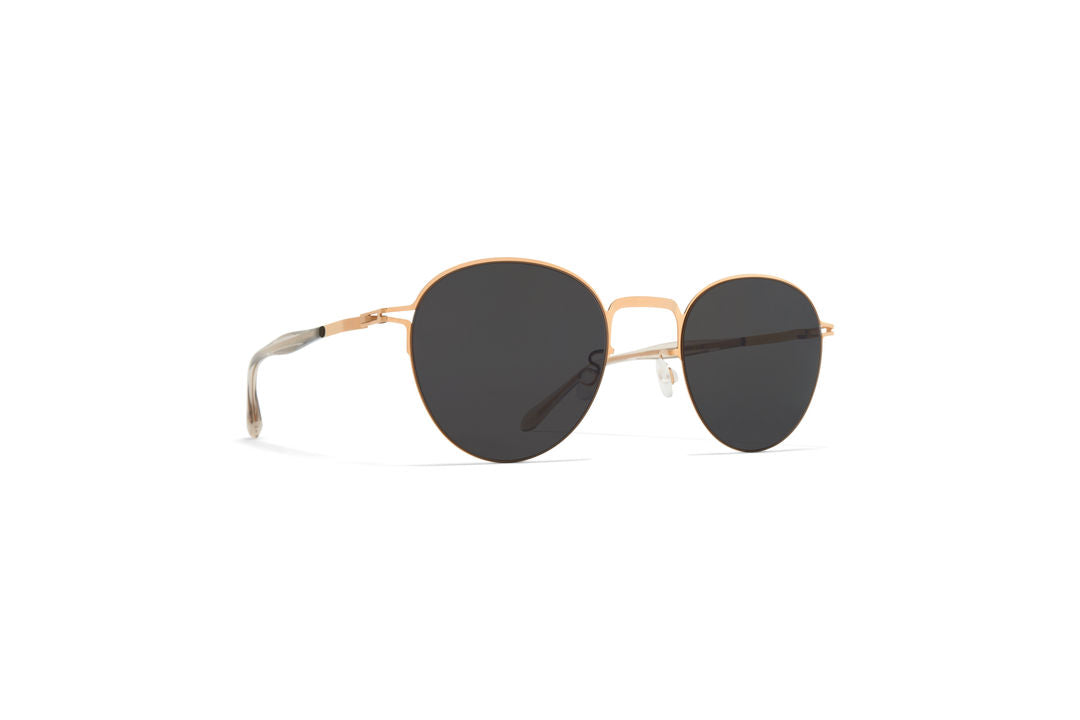 MYKITA TATE Champagne Gold / Dark Grey Solid