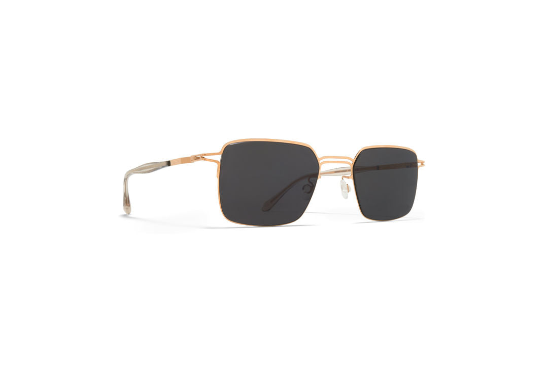 MYKITA ALCOTT Champagne Gold / Dark Grey Solid