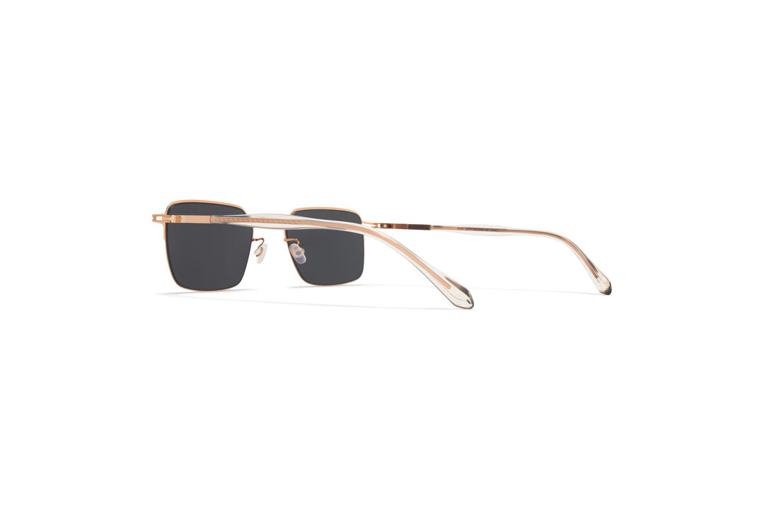 MYKITA ALCOTT Champagne Gold / Dark Grey Solid