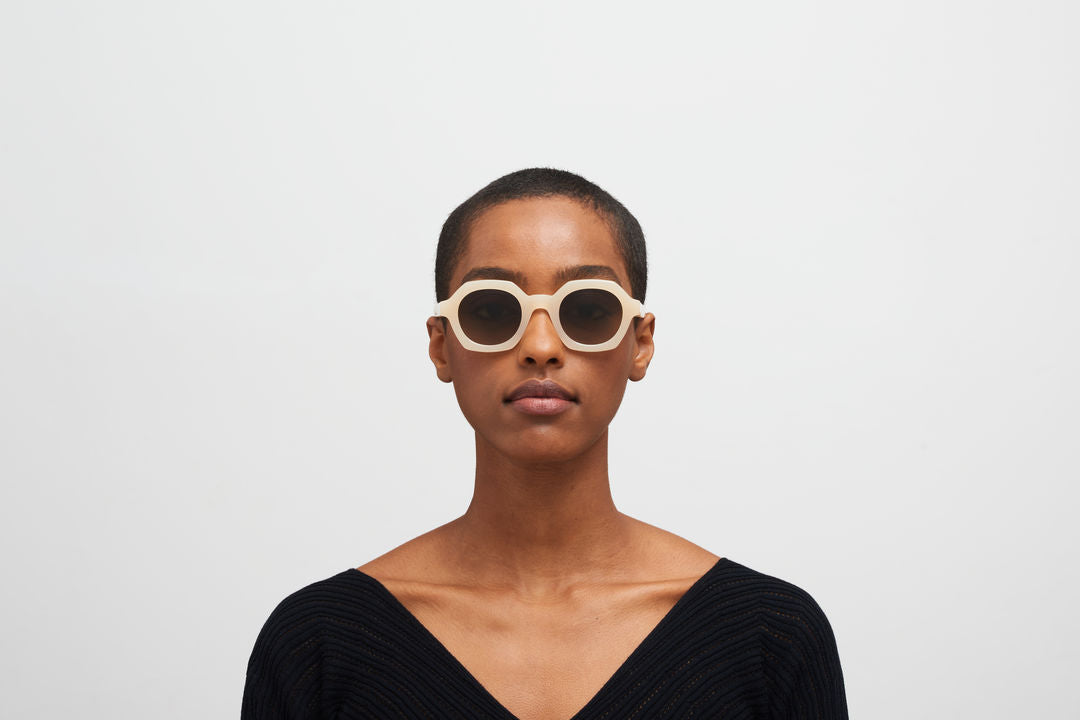 MYKITA TESHI C188 Blonde/Shiny Silver / Rawbrown Gradient