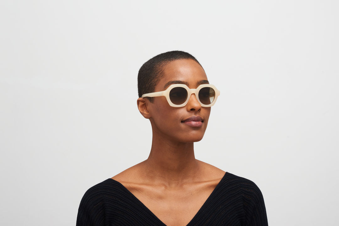 MYKITA TESHI C188 Blonde/Shiny Silver / Rawbrown Gradient