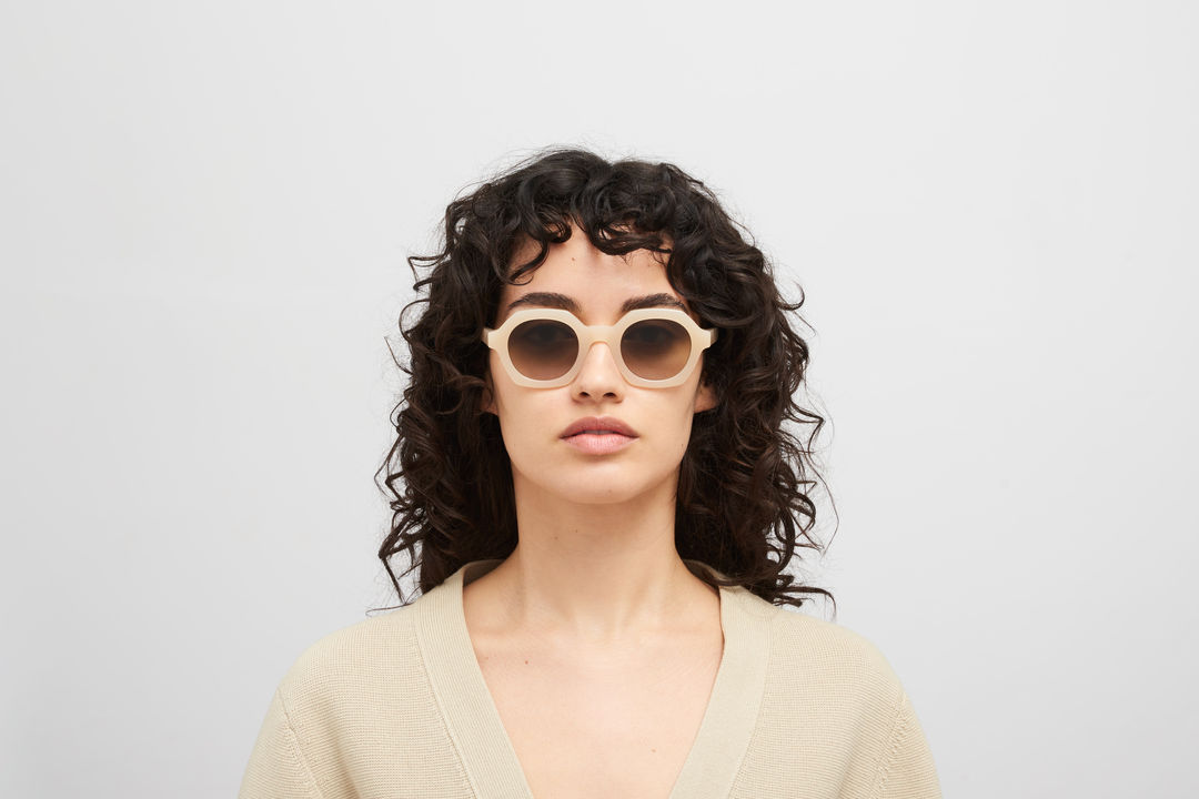 MYKITA TESHI C188 Blonde/Shiny Silver / Rawbrown Gradient