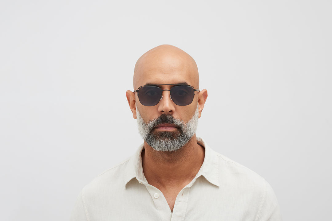 MYKITA NOR Black / Polarized Pro Hi-Con Grey