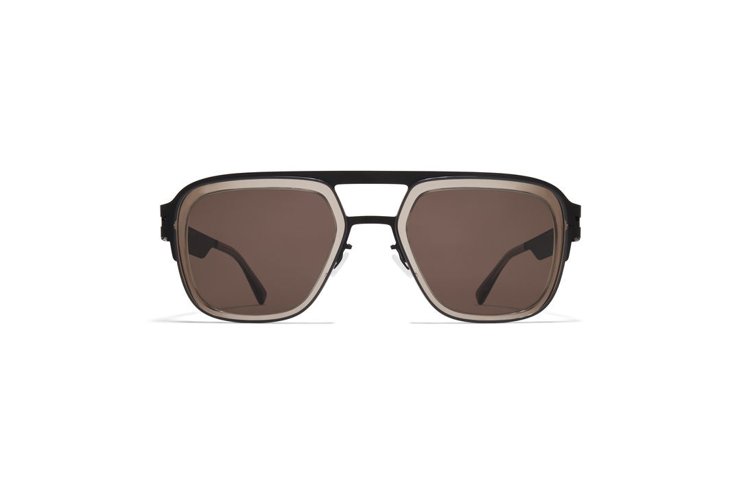 MYKITA KNOX A77 Black/Clear Ash / Brown Solid