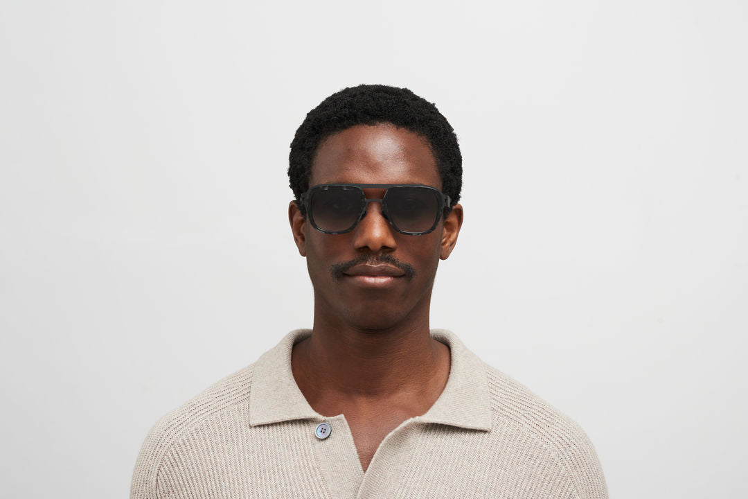 MYKITA KNOX A50 Black/Black Havana / Raw Black Gradient