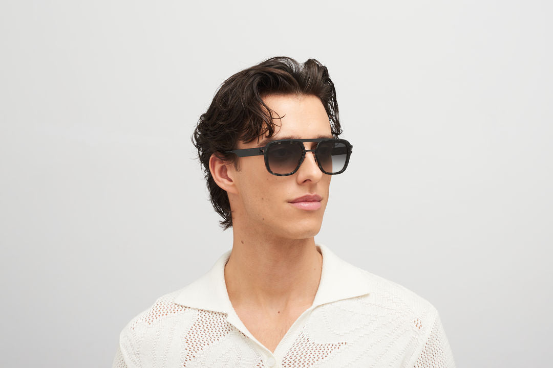 MYKITA KNOX A50 Black/Black Havana / Raw Black Gradient