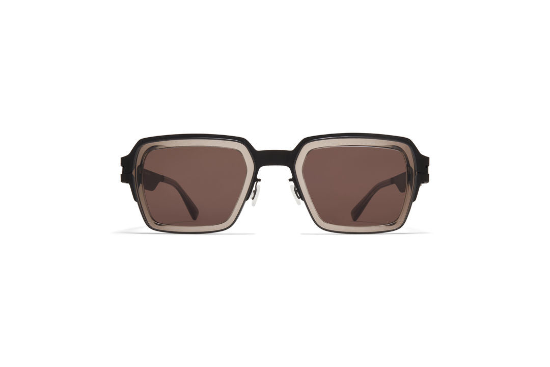 MYKITA LENNON A77 Black/Clear Ash / Brown Solid