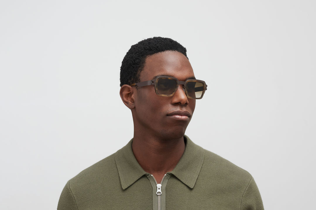 MYKITA LENNON A84-Darkbrown/Galapagos / Raw Brown Gradient