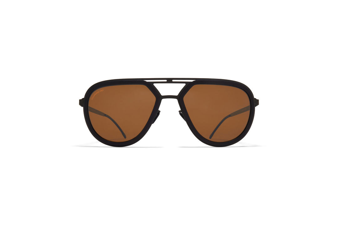 MYKITA CYPRESS MH6 Pitch Black/Black / Polarized Pro Amber Brown