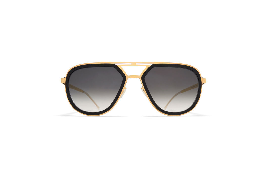 MYKITA CYPRESS MH7 Pitch Black/Glossy Gold / Raw Black Gradient