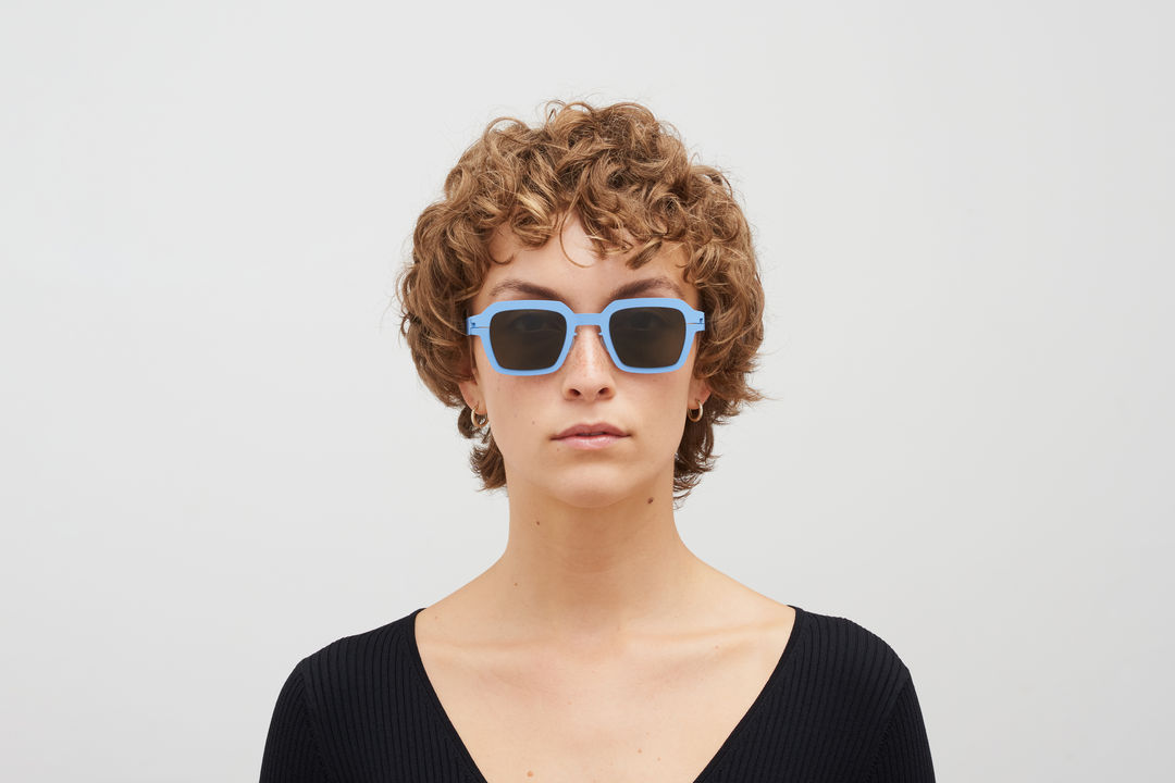 MYKITA MOTT Light Blue / Raw Green Solid