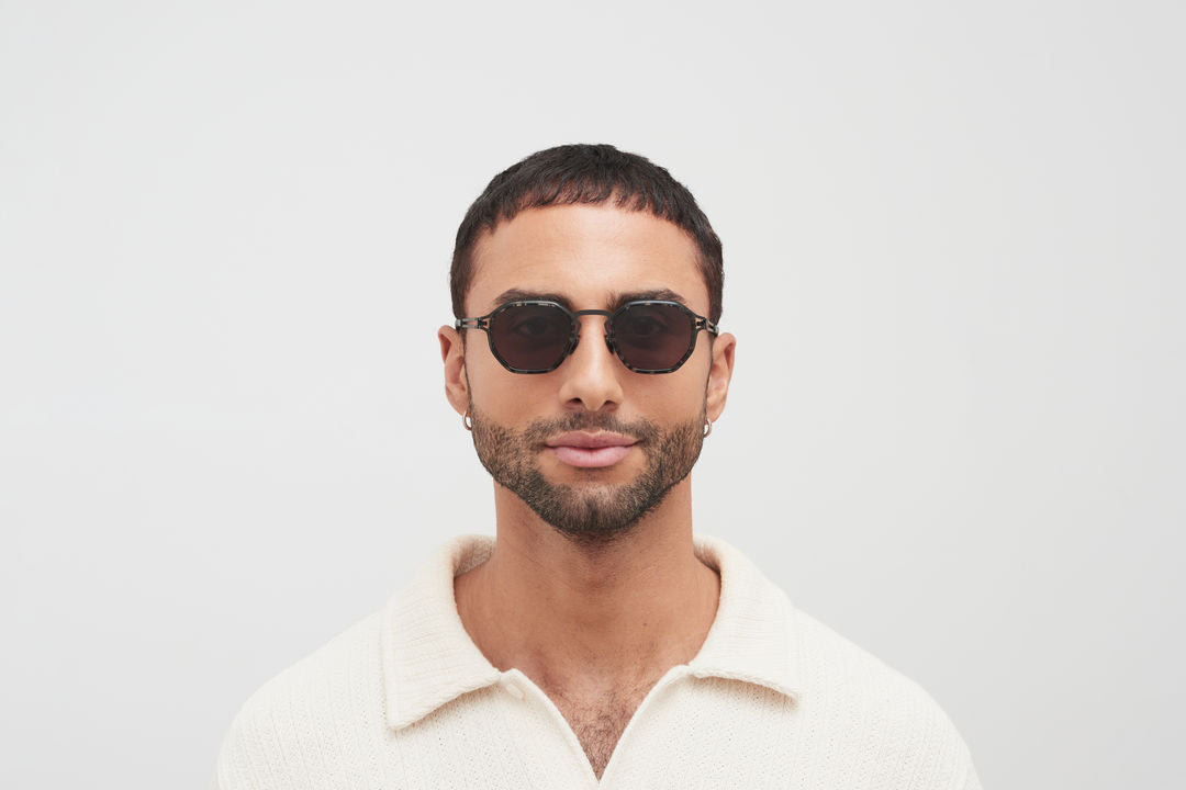 MYKITA GIA A16 Black/Antigua / Brown Solid