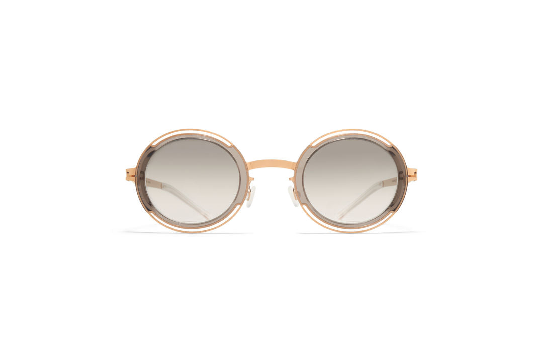 MYKITA PEARL A83-Champagne Gold/Clear Ash / Original Grey Gradient