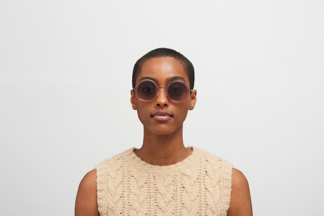 MYKITA MONROE A52 Purple Bronze/Melrose / Cedar Brown Gradient