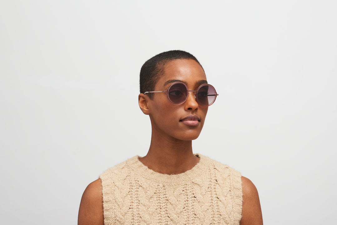 MYKITA MONROE A52 Purple Bronze/Melrose / Cedar Brown Gradient