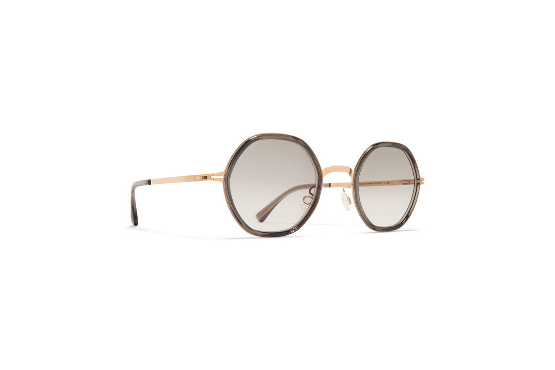 MYKITA ALYA A83-Champagne Gold/Clear Ash / Original Grey Gradient