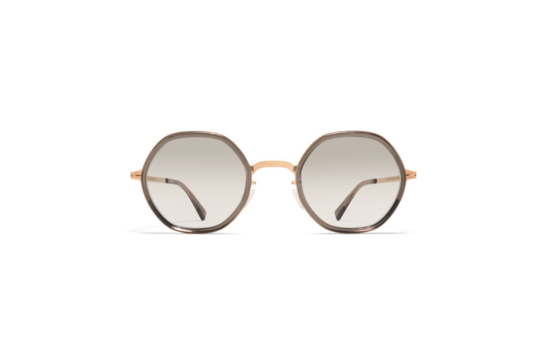 MYKITA ALYA A83-Champagne Gold/Clear Ash / Original Grey Gradient