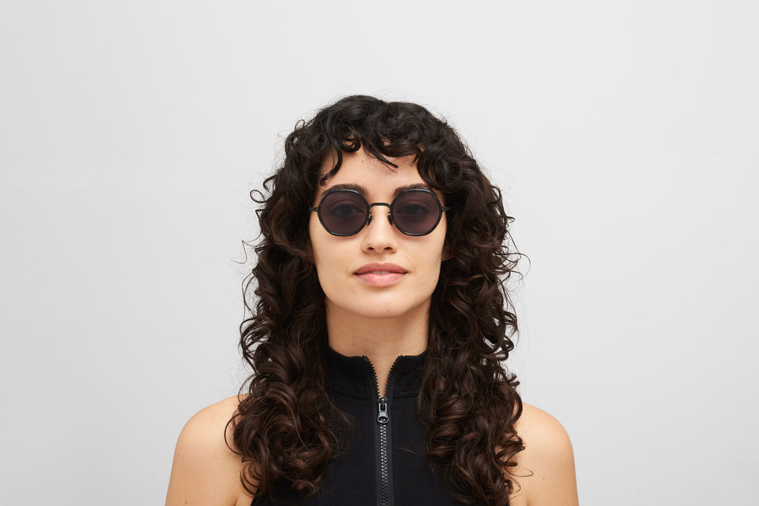 MYKITA ALYA A16-Black/Antigua / Cool Grey Solid