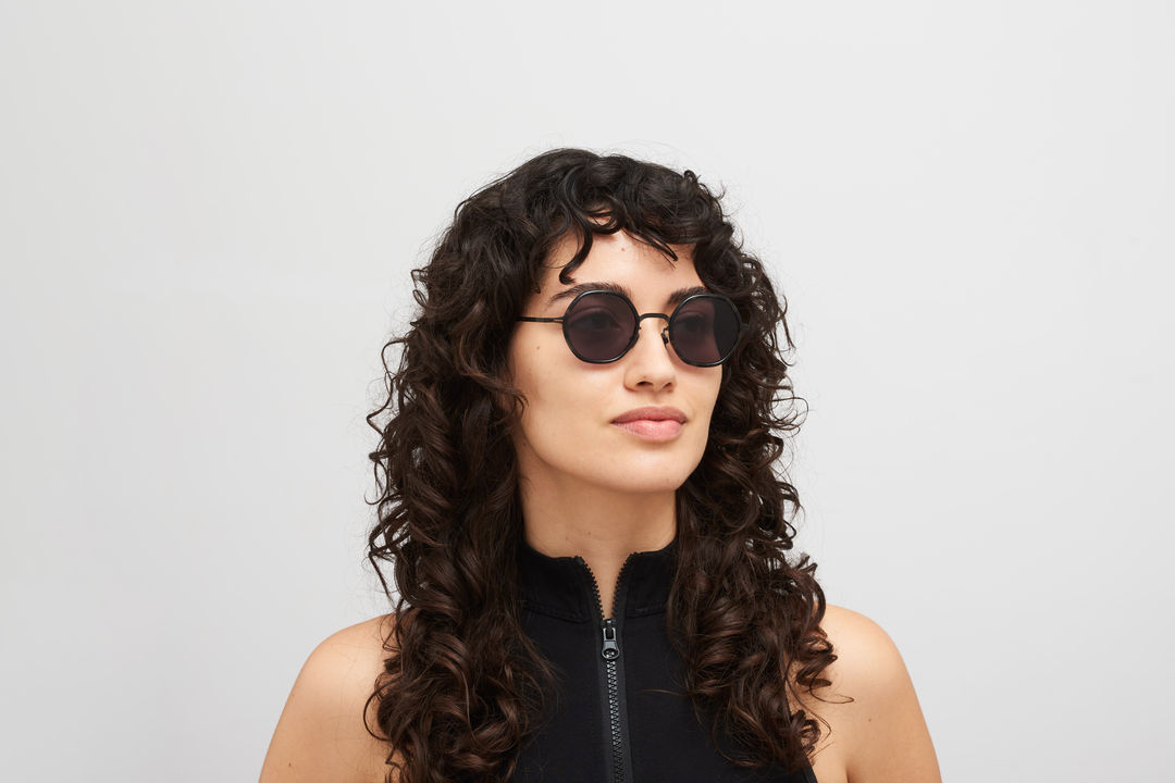 MYKITA ALYA A16-Black/Antigua / Cool Grey Solid