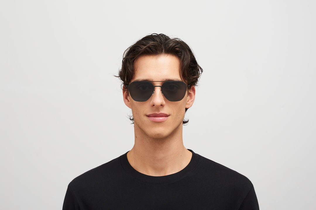 MYKITA AMOS Black / Dark Grey Solid