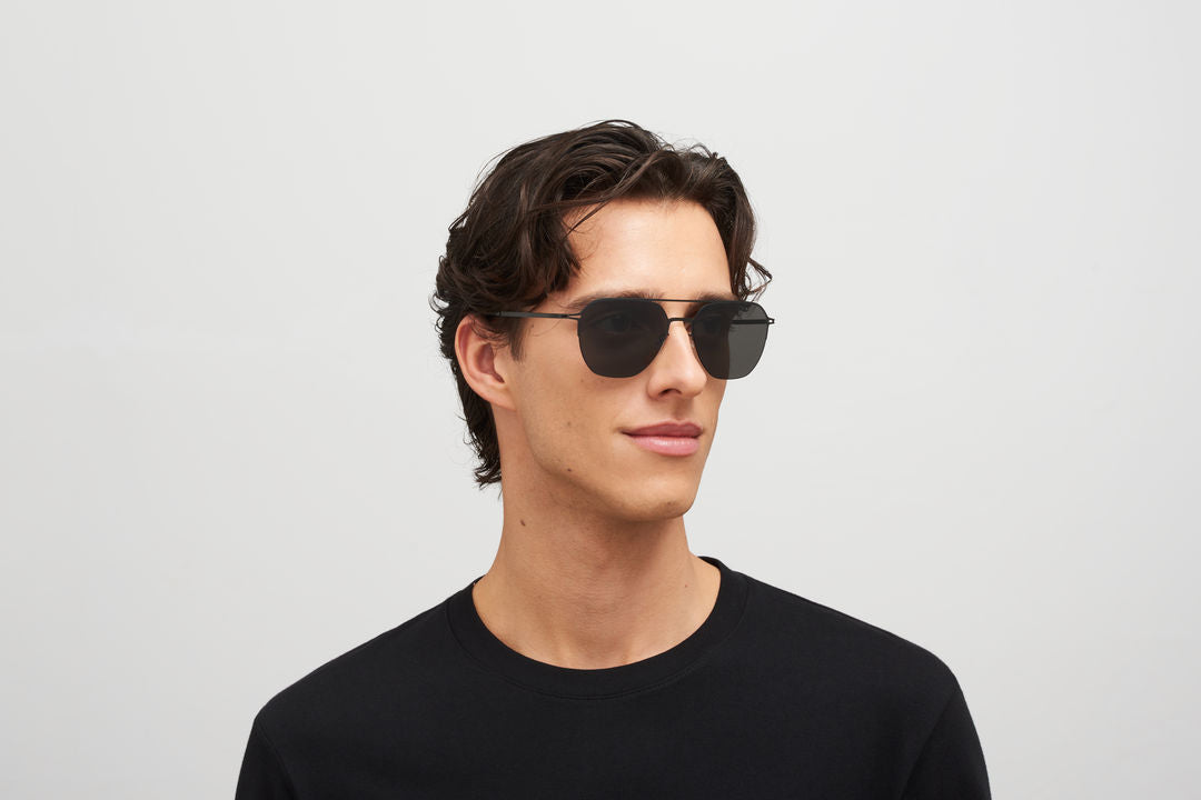 MYKITA AMOS Black / Dark Grey Solid
