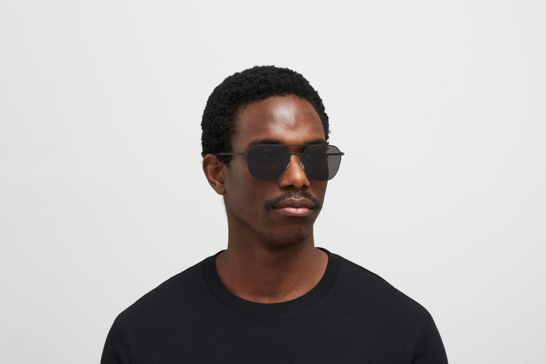 MYKITA AMOS Black / Dark Grey Solid