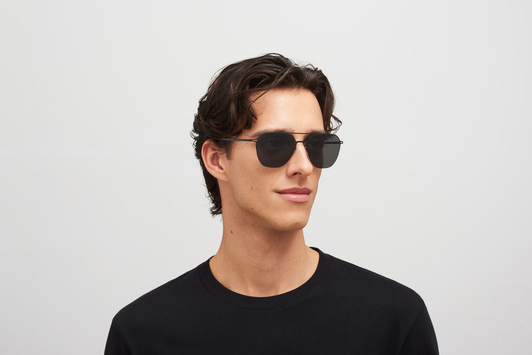 MYKITA AMOS Black / Dark Grey Solid