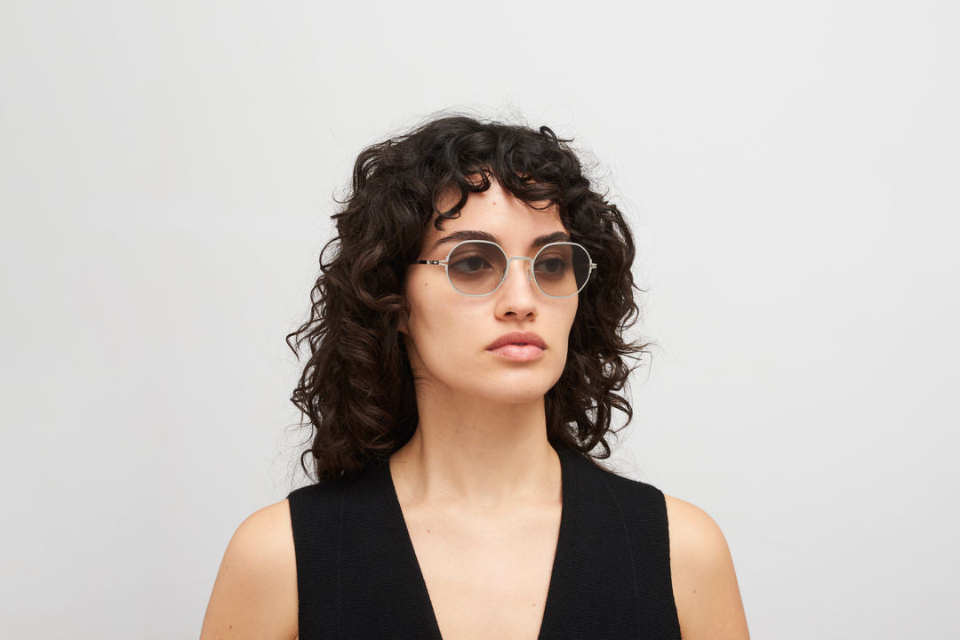 MYKITA SANTANA Shiny Silver / Grey Gradient
