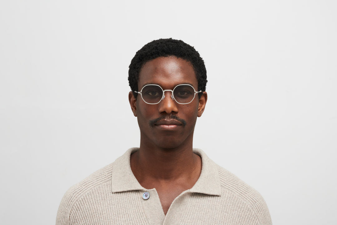 MYKITA SANTANA Shiny Silver / Grey Gradient