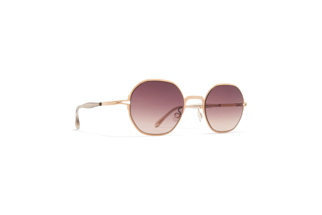 MYKITA SANTANA Champagne Gold / Cedar Brown Gradient