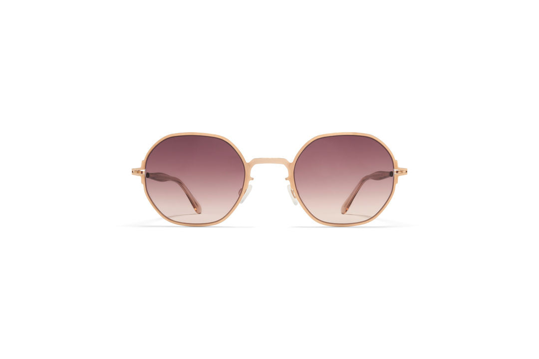 MYKITA SANTANA Champagne Gold / Cedar Brown Gradient