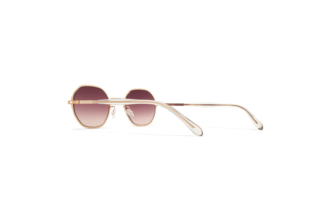 MYKITA SANTANA Champagne Gold / Cedar Brown Gradient