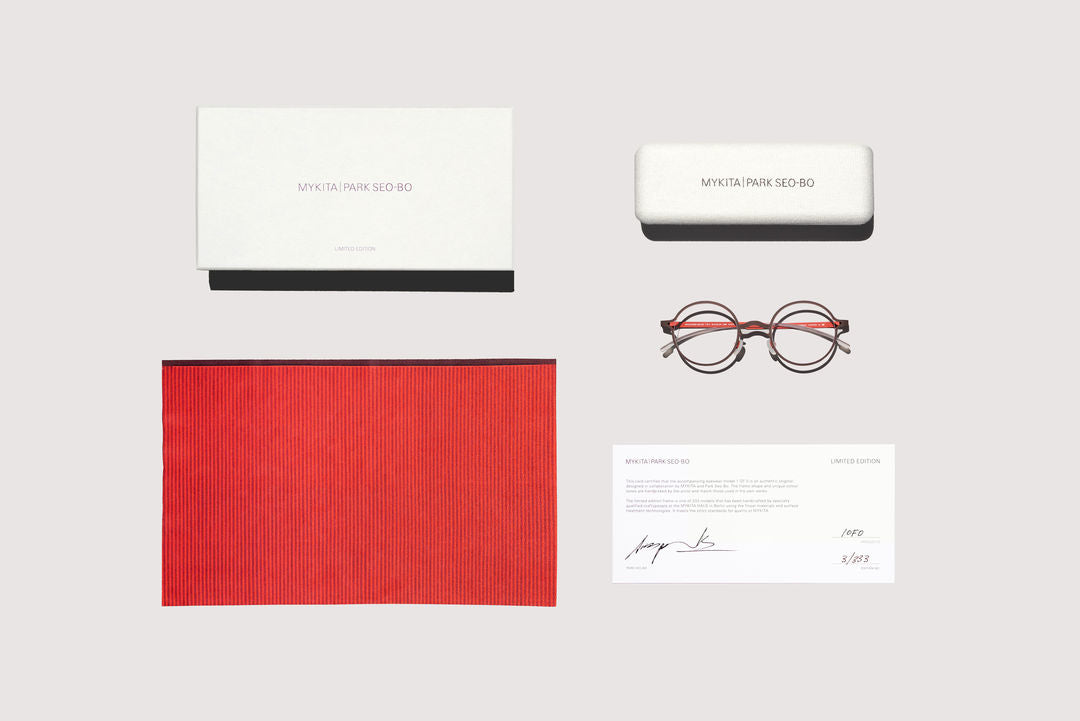 MYKITA 1 OF 0 PSB1-Maple Leaf / Clear