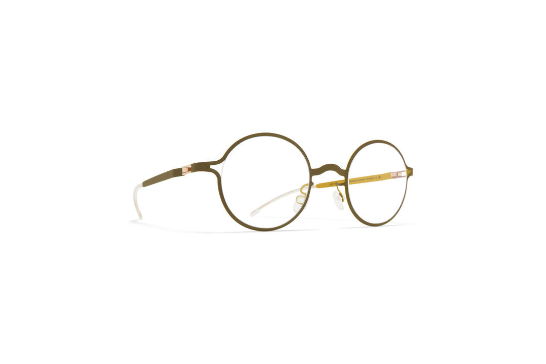 MYKITA 1 OF 0 PSB2-Golden Olive / Clear