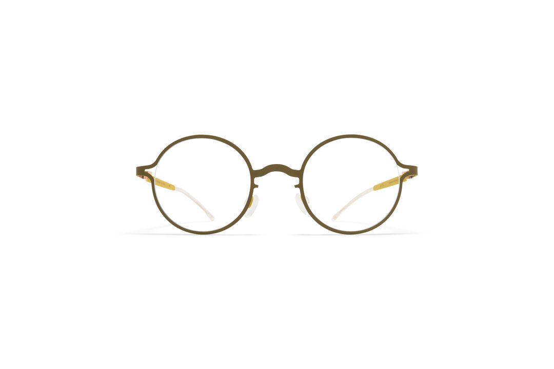 MYKITA 1 OF 0 PSB2-Golden Olive / Clear