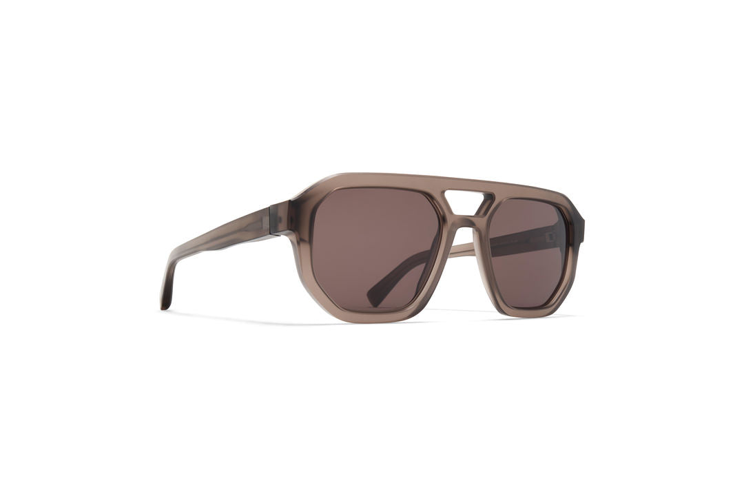 MYKITA AMARE Chilled Raw Clear Ash/Silver / Brown Solid