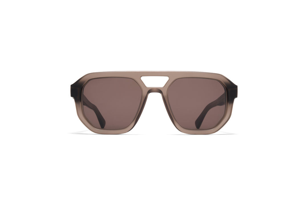 MYKITA AMARE Chilled Raw Clear Ash/Silver / Brown Solid