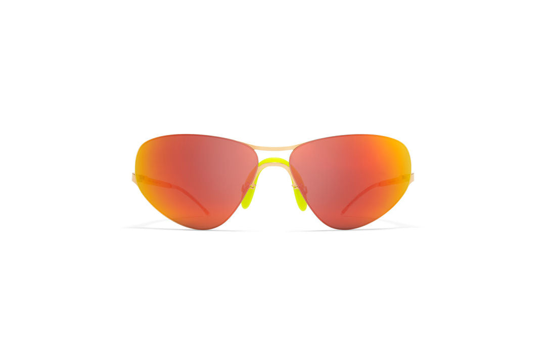 MYKITA ALPINE Glossy Gold / Orange Flash