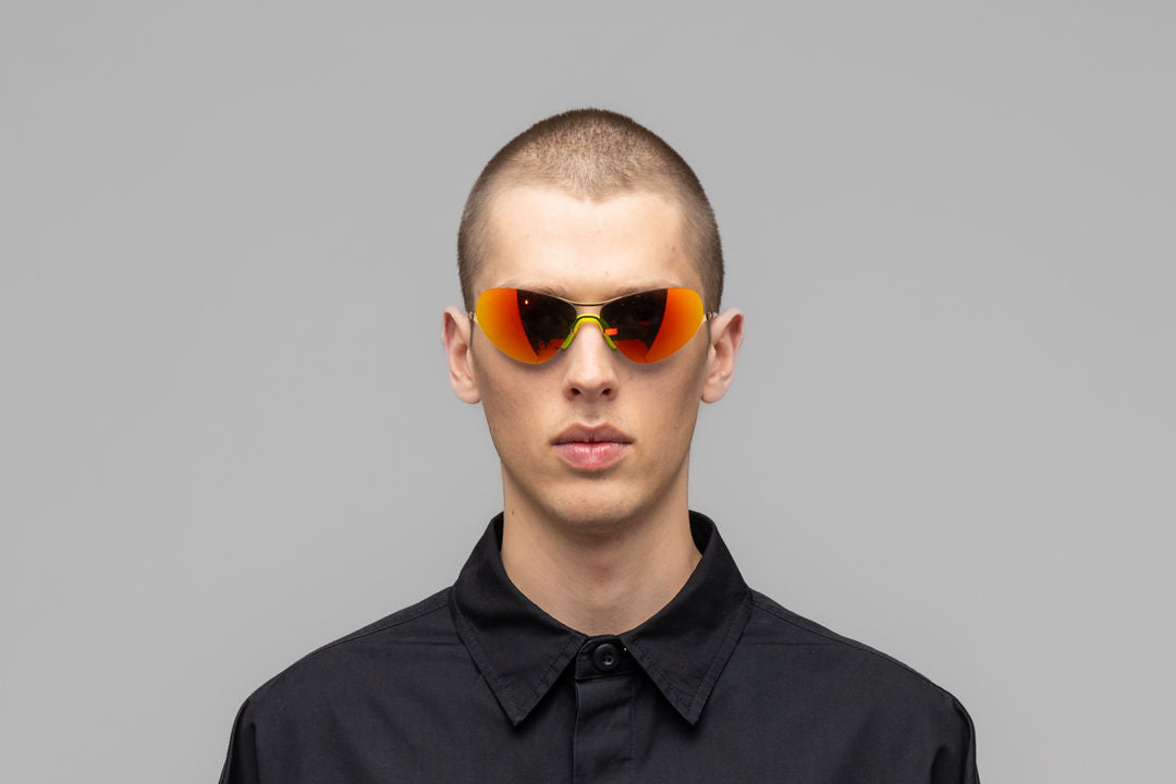 MYKITA ALPINE Glossy Gold / Orange Flash