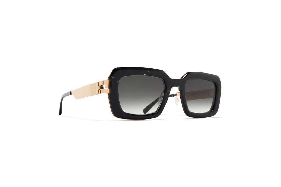 MYKITA UNA A97-Champagne Gold/Black Havan / Raw Black Gradient