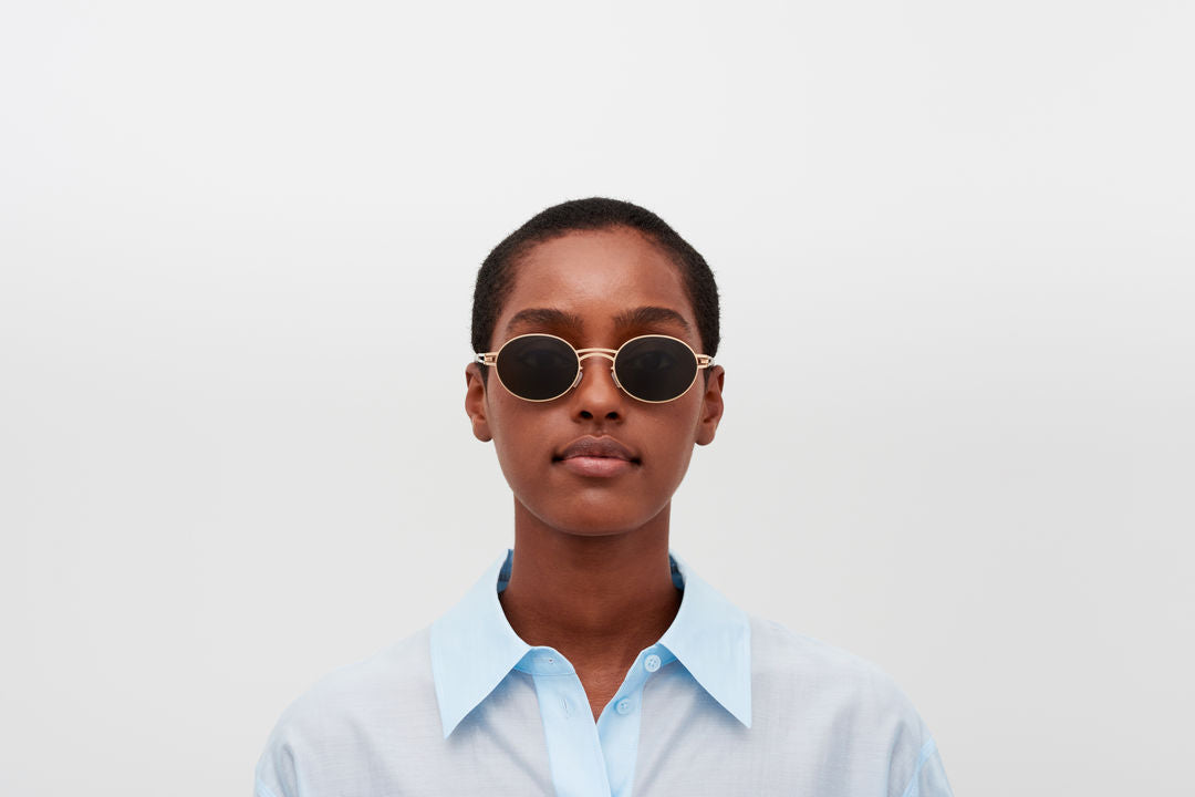 MYKITA DADA Champagne Gold / Rawgreen Solid