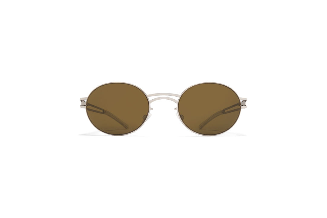 MYKITA DADA Shiny Silver / Rawbrown Solid