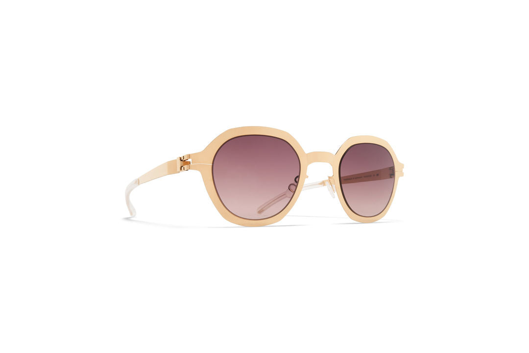 MYKITA MAUREEN Champagne Gold / Cedar Brown Gradient
