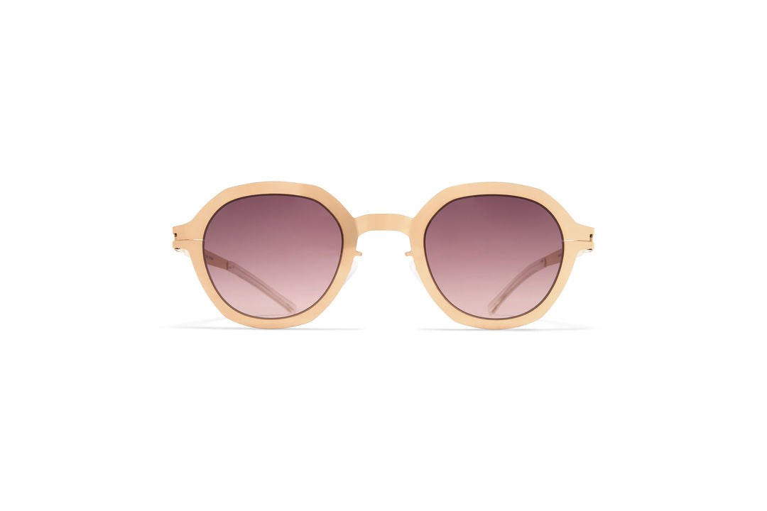 MYKITA MAUREEN Champagne Gold / Cedar Brown Gradient
