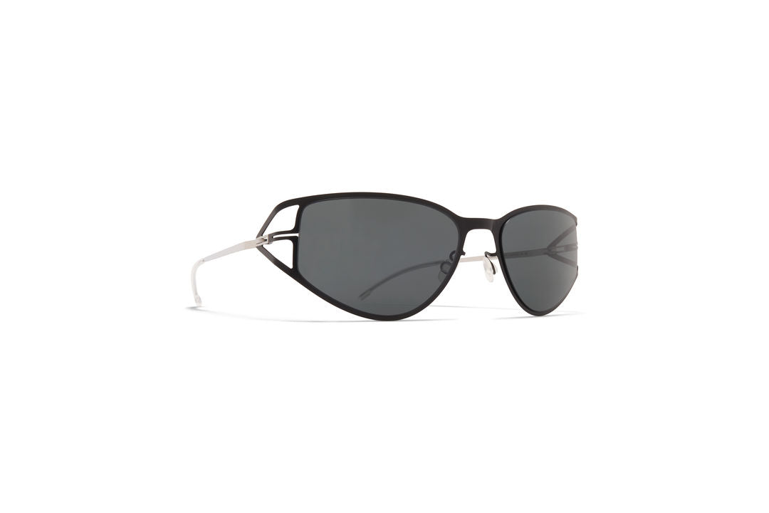 MYKITA SIERRA Shiny Silver/Jet Black / Darkgrey Solid
