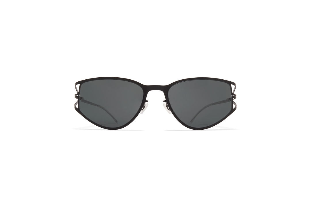 MYKITA SIERRA Shiny Silver/Jet Black / Darkgrey Solid