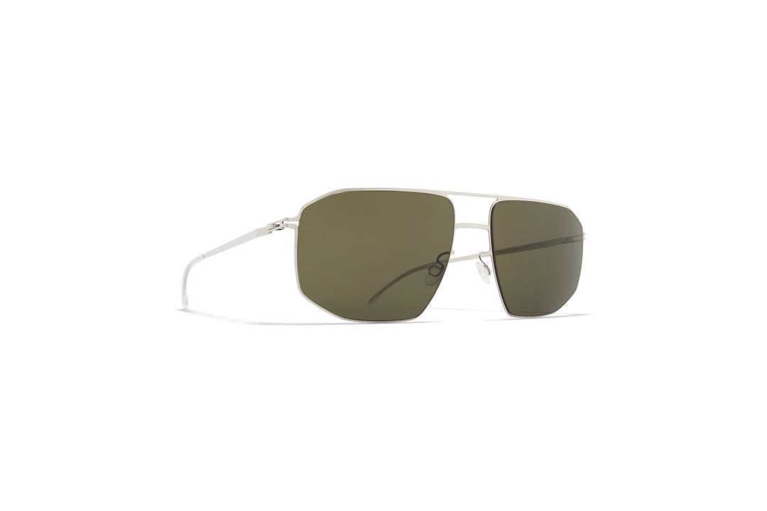 MYKITA SANTERI Shiny Silver / Rawgreen Solid
