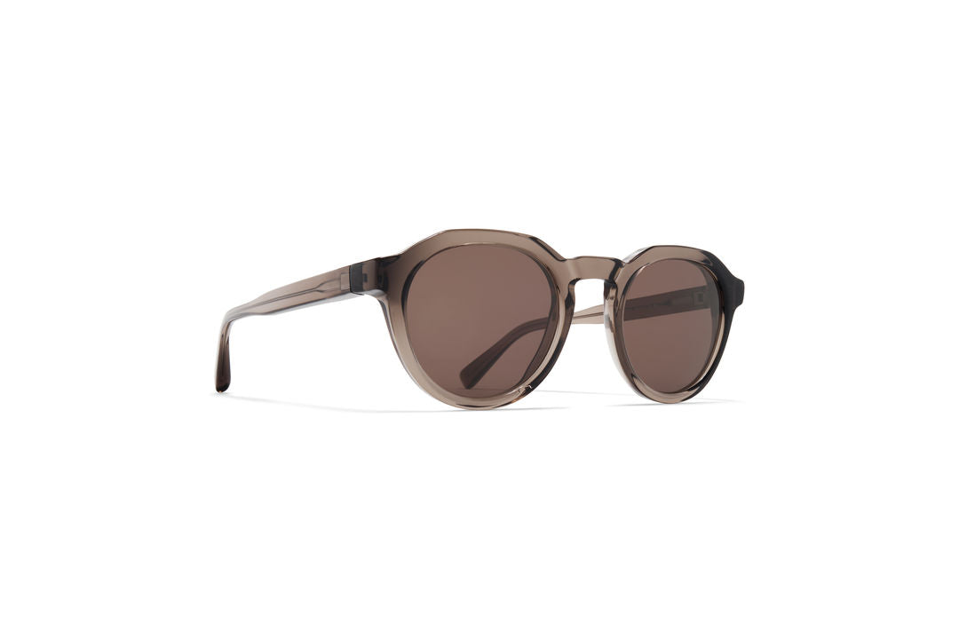 MYKITA KIMBER C159-Clear Ash/Shiny Silver / Brown Solid