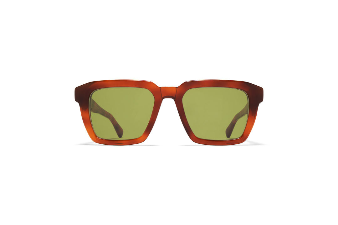 MYKITA SOMA C214-Soft Havana/Shiny Silver / Euphosgreen Solid