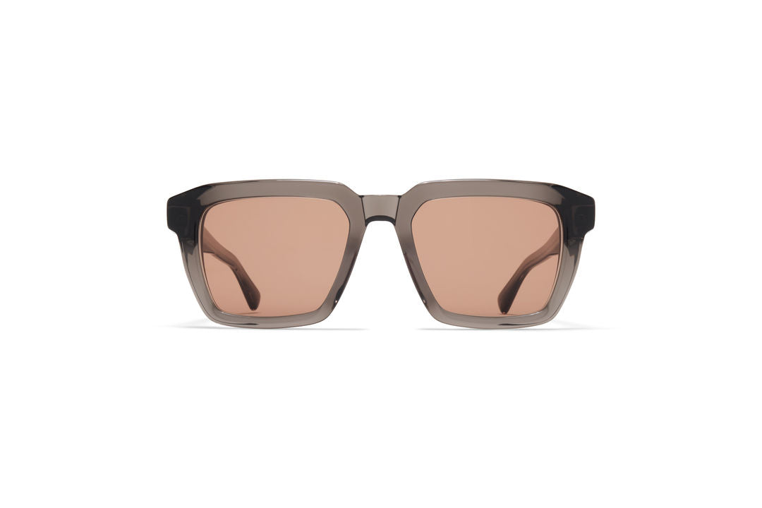 MYKITA SOMA C159-Clear Ash/Shiny Silver / Cedar Brown (S)